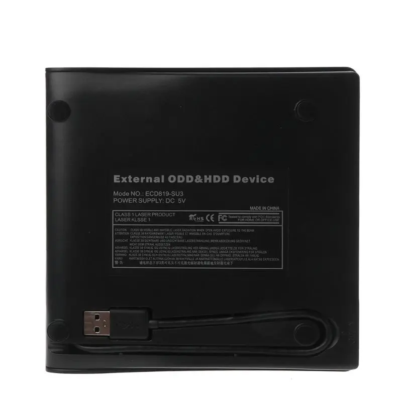 12 7 мм USB 3 0 SATA Оптический привод чехол Комплект Внешний Мобильный корпус коробка