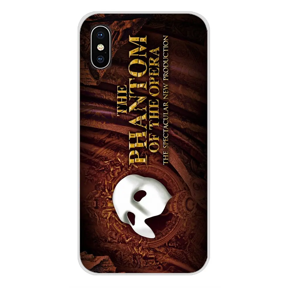 ТПУ чехлы накладки для Samsung Galaxy S4 S5 MINI S6 S7 edge S8 S9 S10 Plus Note 3 4 5 8 9 The Phantom of the Opera Love Mask