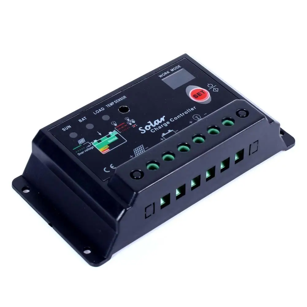 2015 24V солнечная панель контроллер заряда батареи 20A amp 12V Солнечная система PV