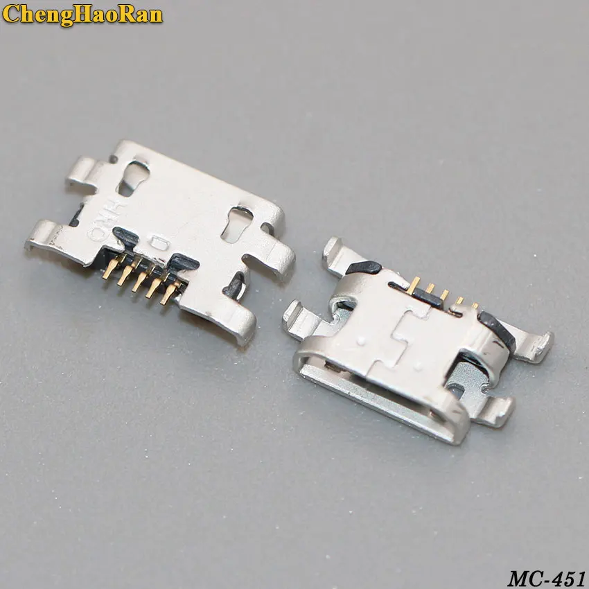 ChengHaoRan 5 шт. мини микро USB разъем для зарядки док порт питания Замена lenovo Vibe C2 k10A40