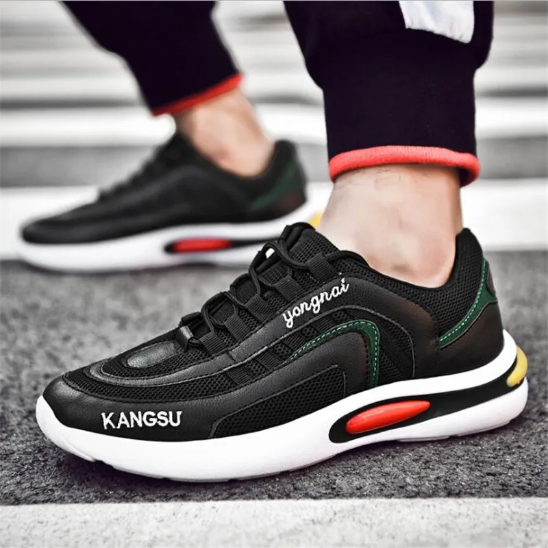 Men's new fashion wild thick-soled breathable casual comfortable outdoor sports exercise seaside holiday travel party sneakers | Спорт и