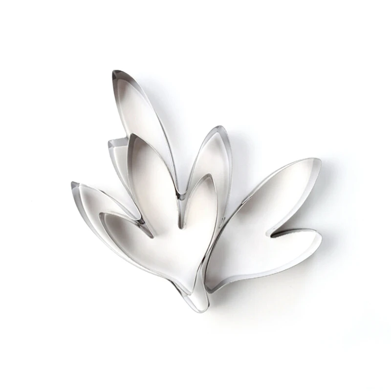 Набор инструментов из нержавеющей стали для украшения пионов и листьев 3