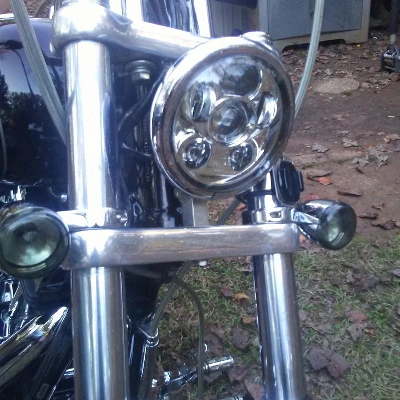 Для Triumph speed/уличный тройной Thunderbird Rocket 3 Мотоцикл 5 3/" светодиодный налобный фонарь 5,75" Hid светодиодный налобный фонарь