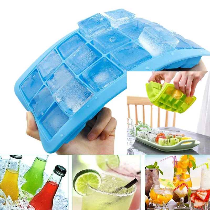 Силиконовая форма для льда DIY креативная силиконовая фруктовый кубик