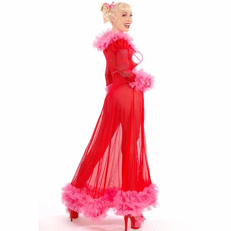 Новинка 2017 Специальное рождественское кружевное красное Сексуальное Милое