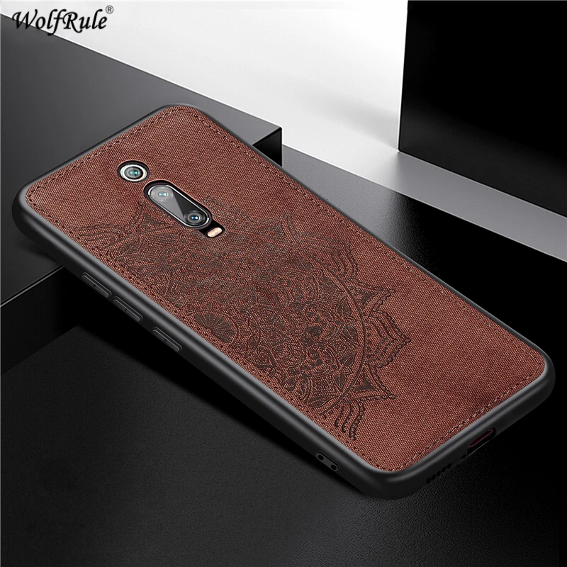 Чехол wolfrule для Xiaomi mi 9 T, чехол на магните, модный, тканевый, противоударный, хлопковый, тканевый чехол для телефона для Xiaomi mi 9 T, чехол для mi 9T mi 9T