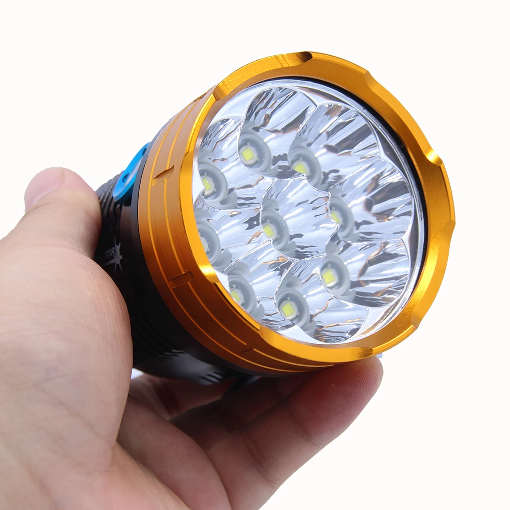 Walkfire 15000Lm 9 x XML T6 светодиодный фонарь для кемпинга рыбалки велосипеда светильник