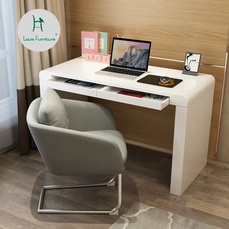 

Louis Fashion Computer Desks Simple Painting Desktop Home Office