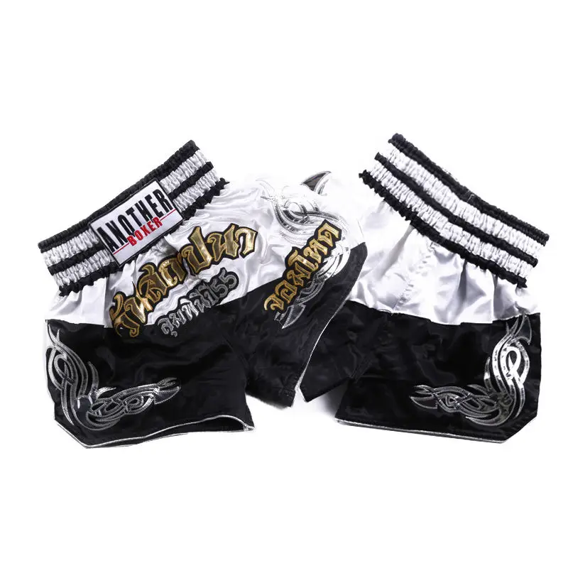 Трусы MMA Muay Thai боксерские трусы спортивные шорты Wushu Sanda Детские тренировочные