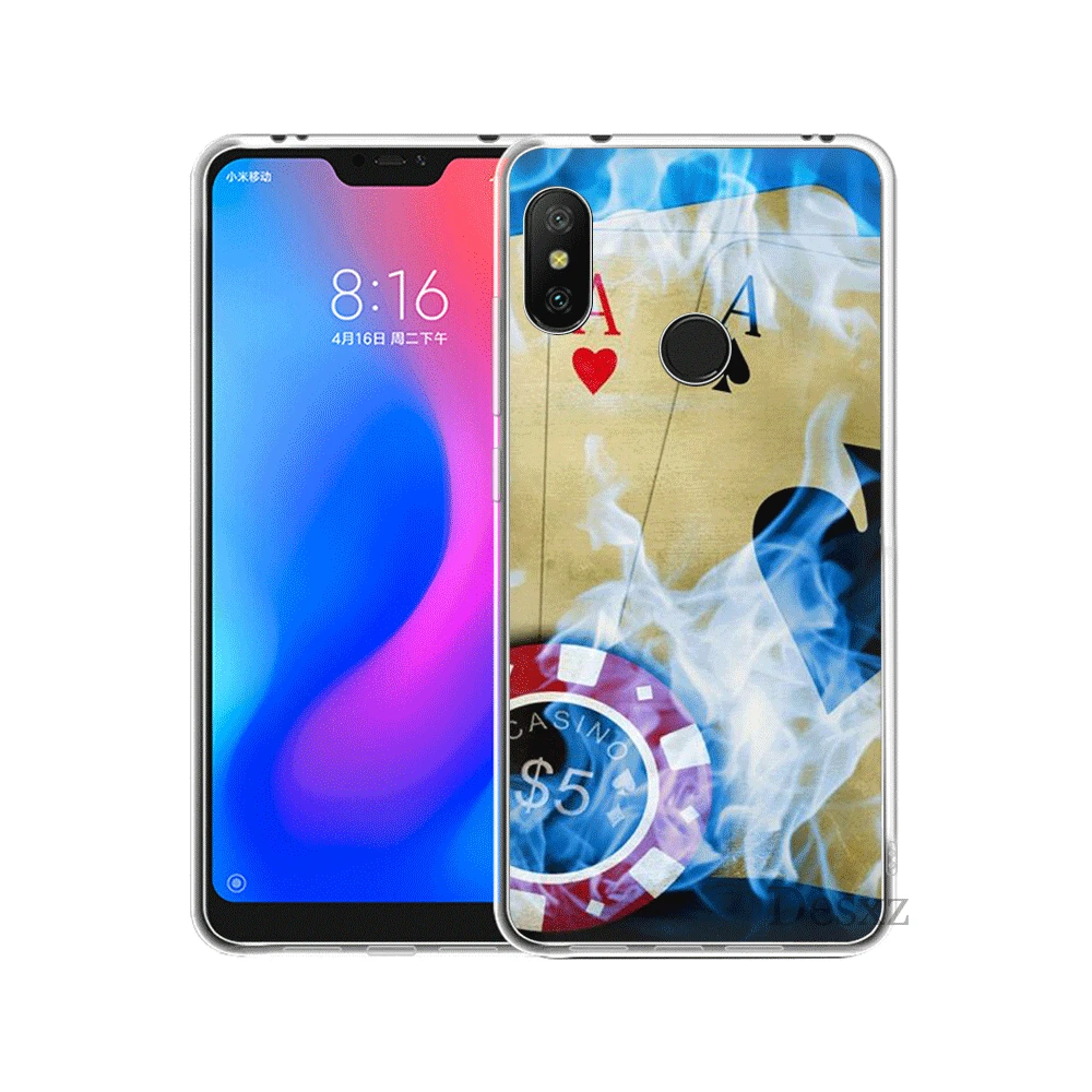 Case Cover For Xiaomi Redmi 3 3S 4 4A 4X 5 5A Plus 6 6A S2 7 Go Pro Prime Poker hard PC cases | Мобильные телефоны и