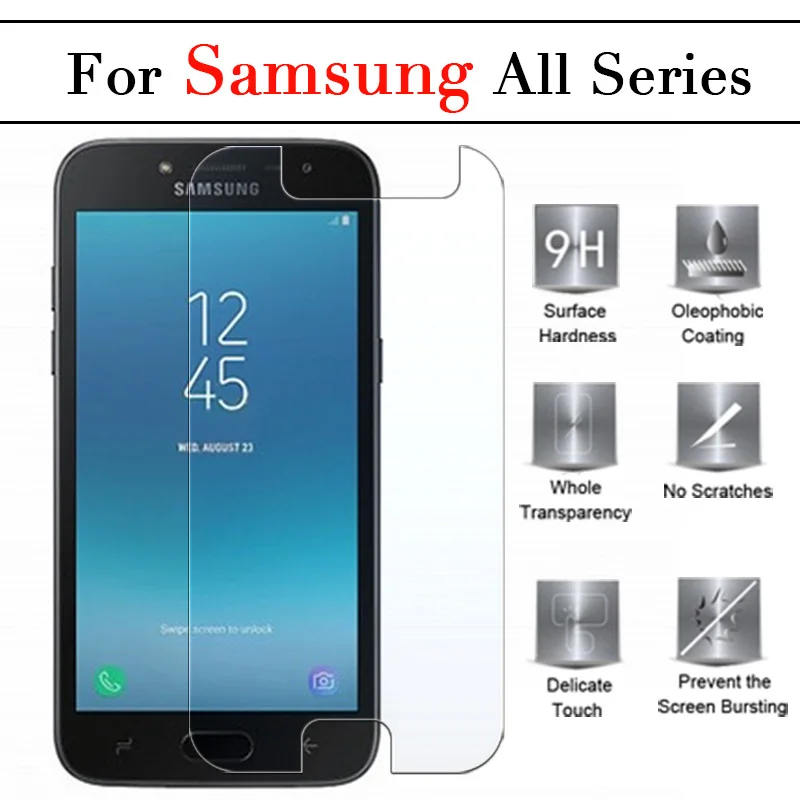 Protective glass for samsung j2 2018 on the galaxy X cover4 G390F j4 j 2 4 screen protector pro tempered film protect glas 2j 4j | Мобильные