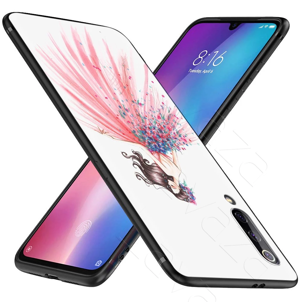 Beautiful Wedding Dress Girl Case for Xiaomi Redmi Note 8 9S K30 Pro MAX 3 6 9 SE A1 A2 A3 10 Lite Plus 8A F1 |