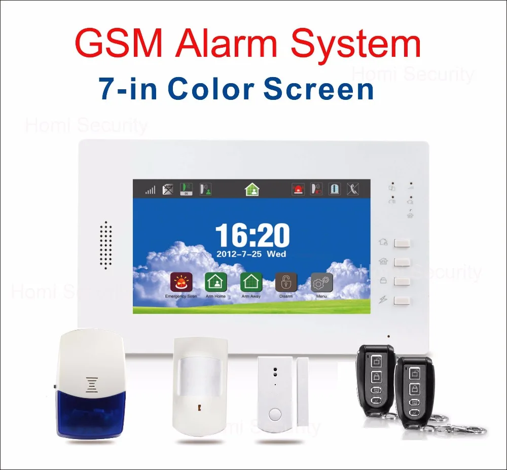 Funk 868 МГц alarmsystem gsm домашняя система охранной сигнализации немецкий язык меню дом