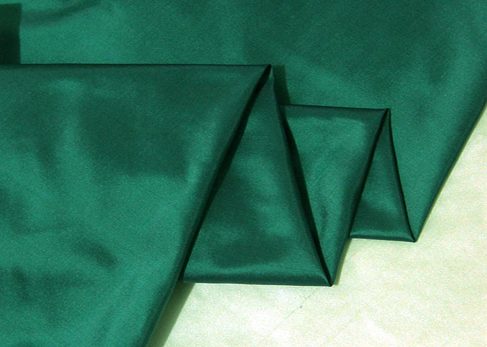 Высокое качество отдыха шелковое платье подкладочной ткани Зеленый окрашенная