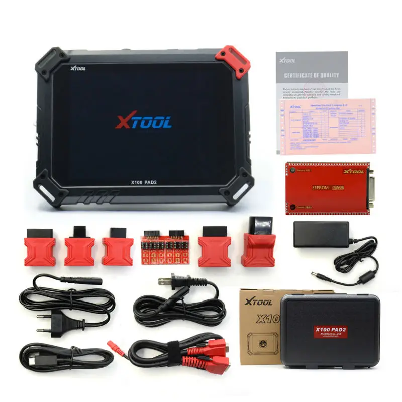 100% Оригинальный Xtool X100 PAD2 Pro Wifi и Bluetooth с VW 4th 5th PAD 2 KC100 для EPB EPS программатор