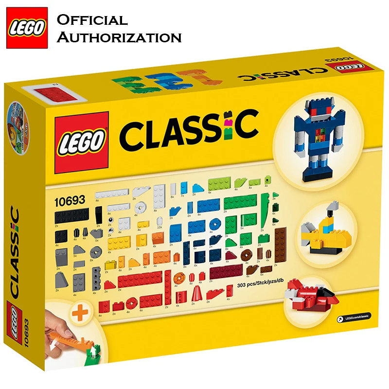 Строительные блоки серии Lego Classic развивающая игрушка для детей 303 шт. | Игрушки и