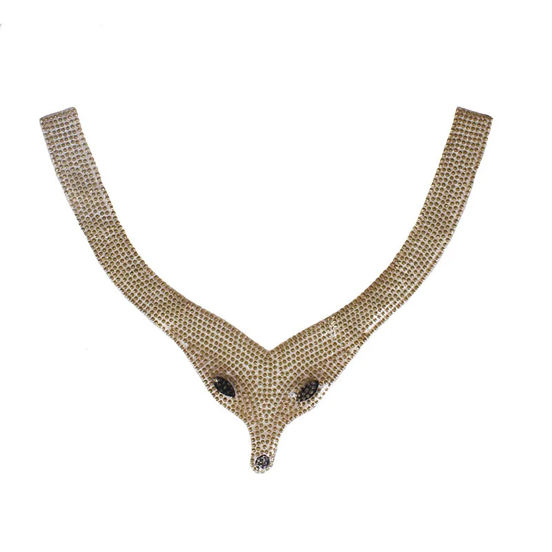 1 шт лисы Горячая фиксация Стразы декольте железа на Стикеры s бусы с украшением в