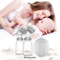 powerful automatic free breast pump nipple suction breast electric breast pumps baby feeding pump milk sucker massage relax