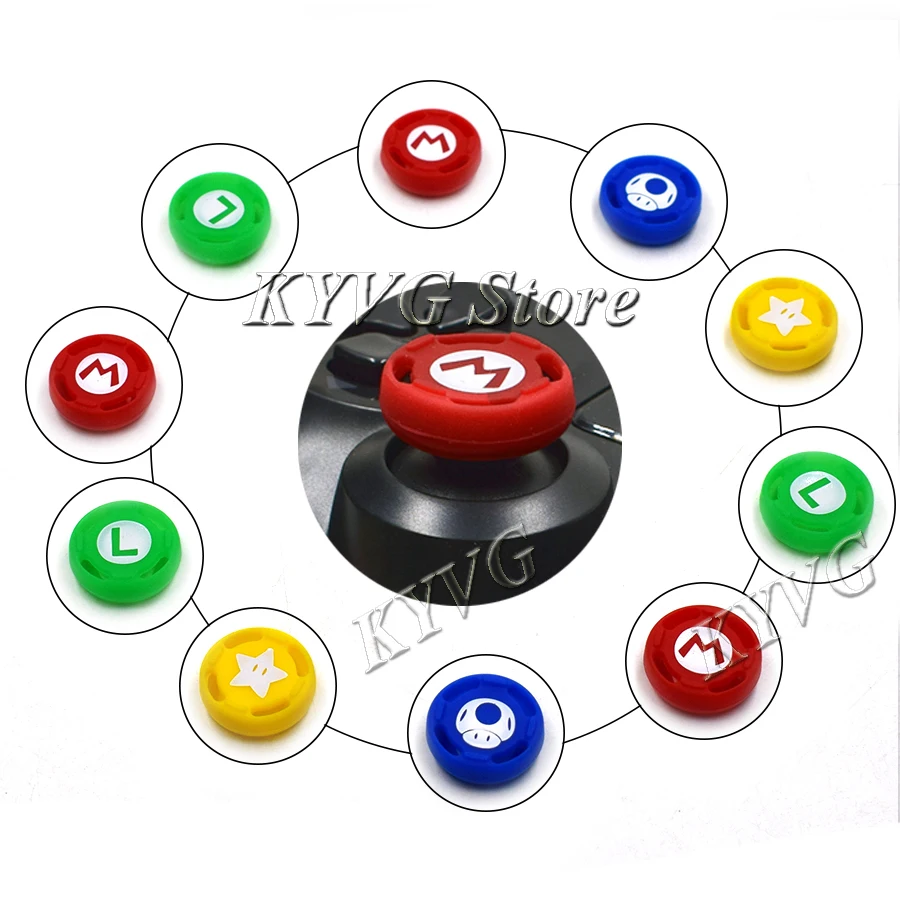 4 шт. PS4/Nintendo Switch Pro контроллер аналоговый стик Захваты Заглушки для Nintendo NS