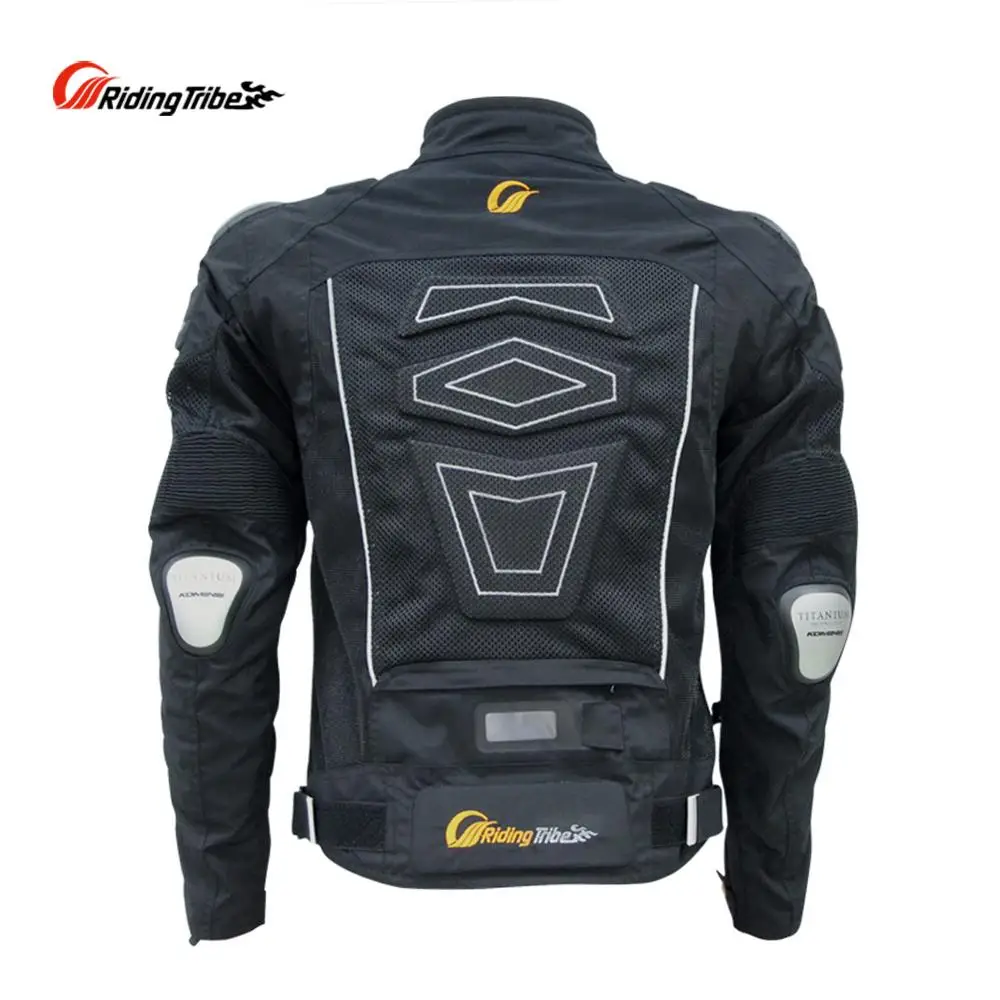 Фото Мужская Тяжелая Куртка для верховой езды мотоциклетная Защитная летняя(China)