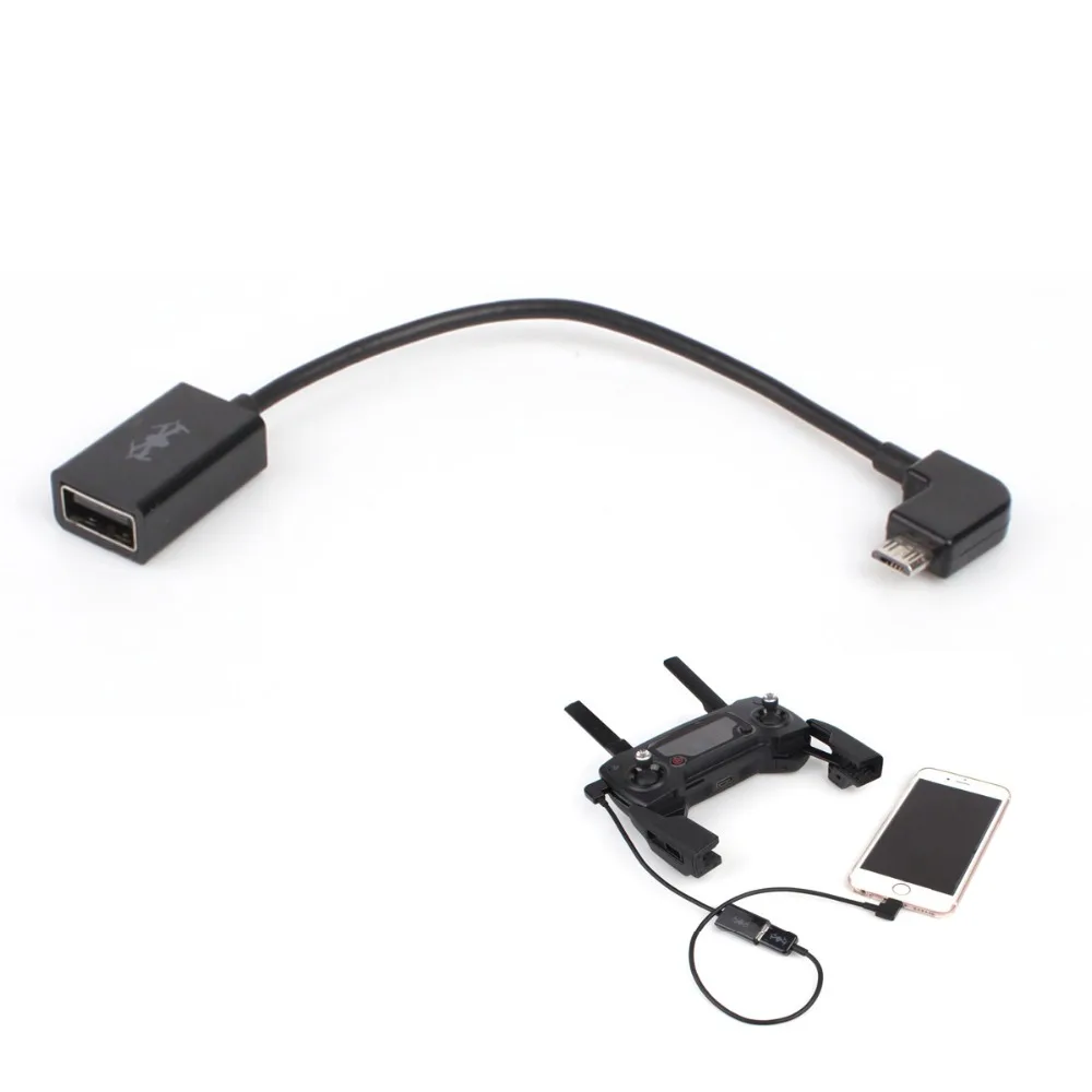 Пульт дистанционного управления DJI Spark Mavic шлейф USB для преобразования энергии