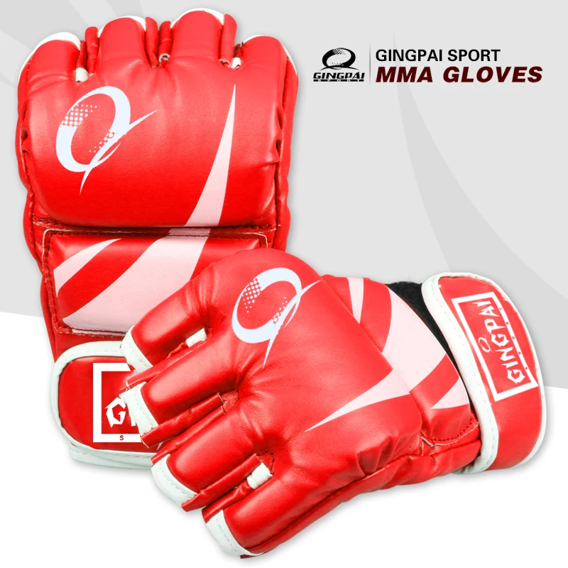 2020 новые взрослые MMA Guantes de boxeo для мужчин и женщин перчатки из искусственной кожи