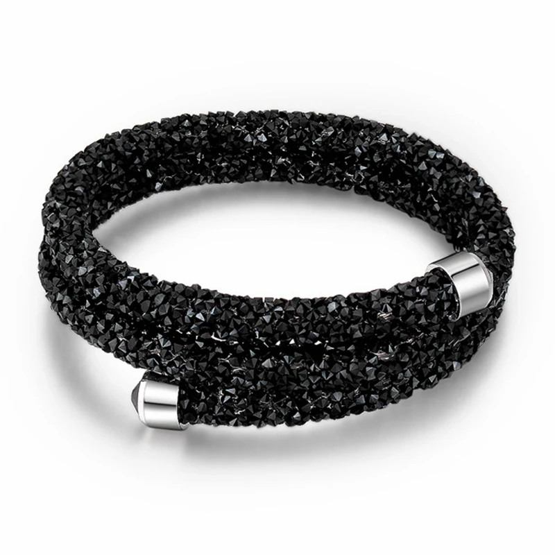 Labekaka, новая мода, украшенные кристаллами от Swarovski, браслеты и браслеты для женщин, свадебные, вечерние, ювелирные изделия, аксессуары
