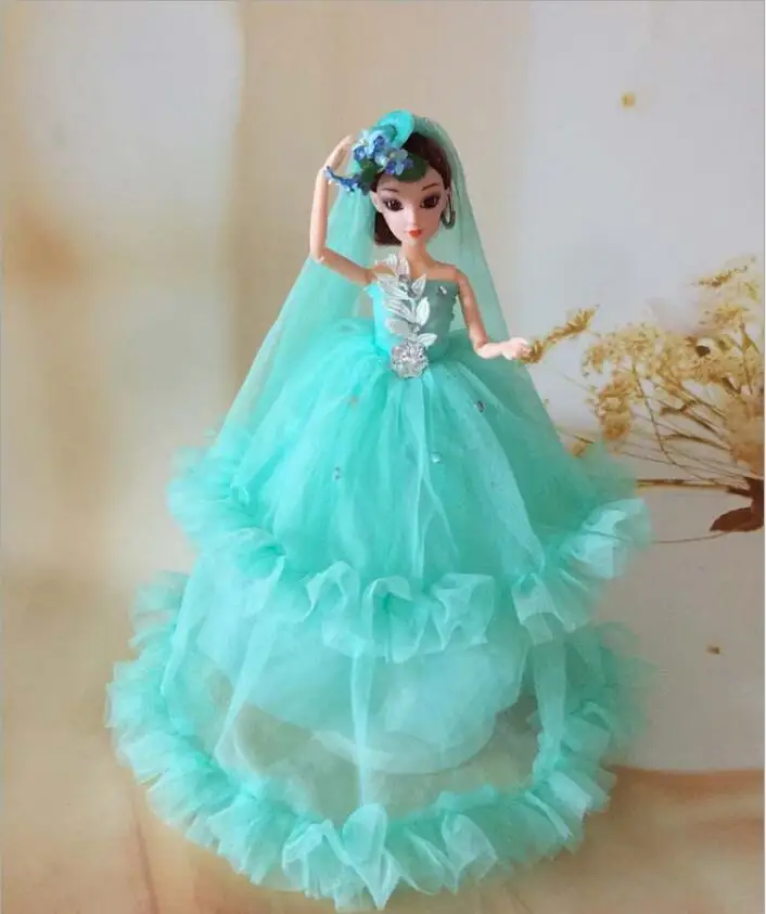 40 cm handmade wedding doll 3D real eye princess boys and girls toys | Игрушки и хобби