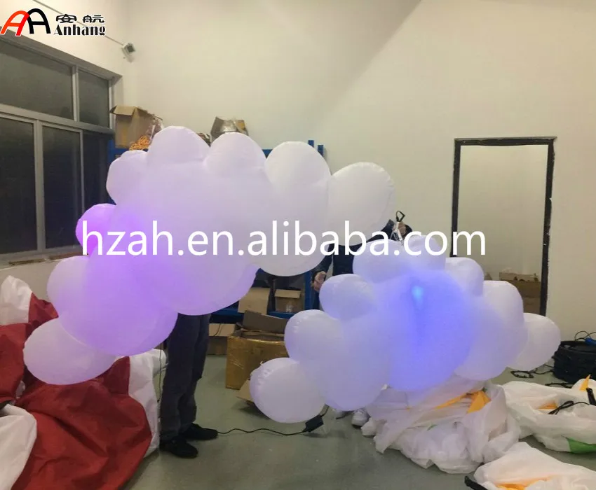 LED Надувное подвесное облако для украшения вечеринки | Мебель