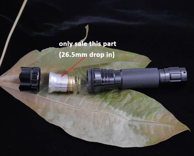26.5 мм CREE XP-L Hi V3 холодный белый 6500 К/нейтральный белый 4300 К/теплый белый 3000 К LED drop-in для 501B 502B фонарик