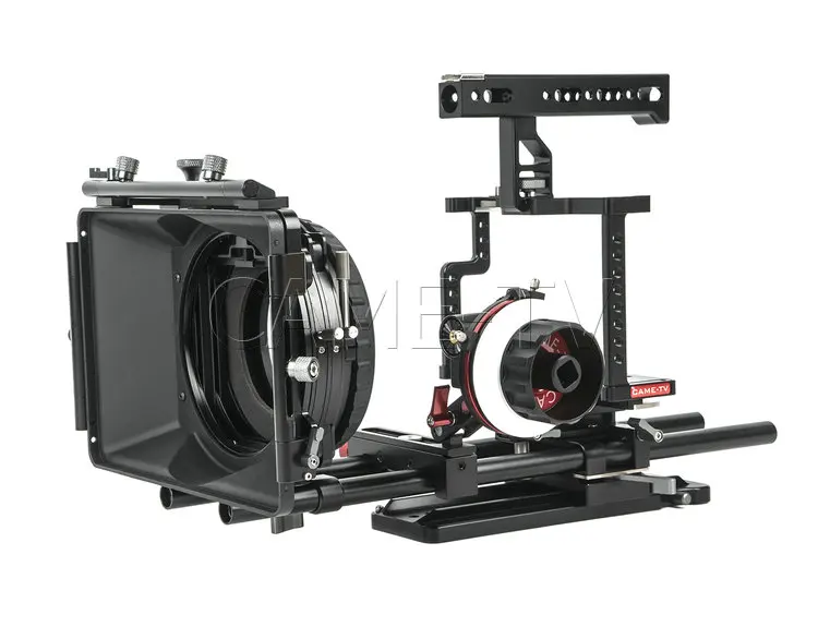 

CAME-TV Guardian Cage для GH5 GH4 A7S Camera Rig с Mattebox Follow Focus Z-GH5-3