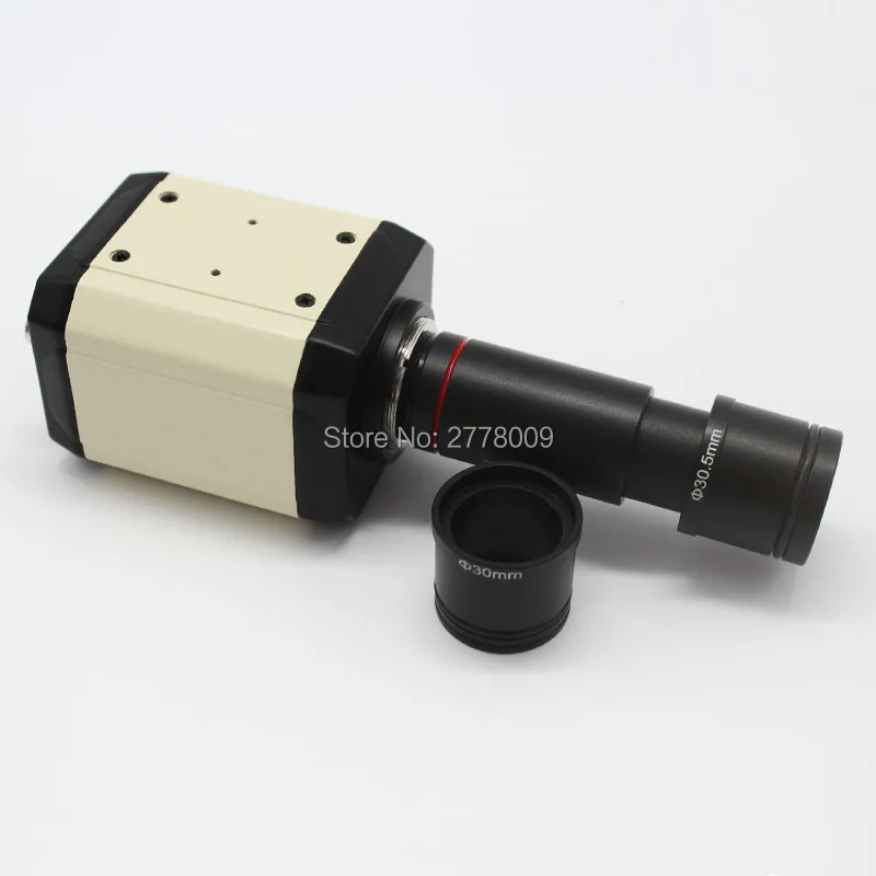 2.0MP HD микроскоп камера VGA CVBS USB AV ТВ выходы с c креплением 0.5X адаптер для окуляра 23 2