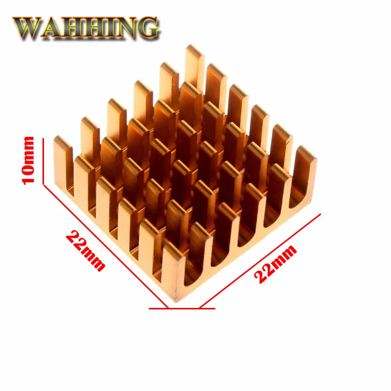 4/8 шт. алюминиевые радиаторы для компьютера 22 х22х10 мм|heat sink|heatsink heat sinkaluminum heatsink |