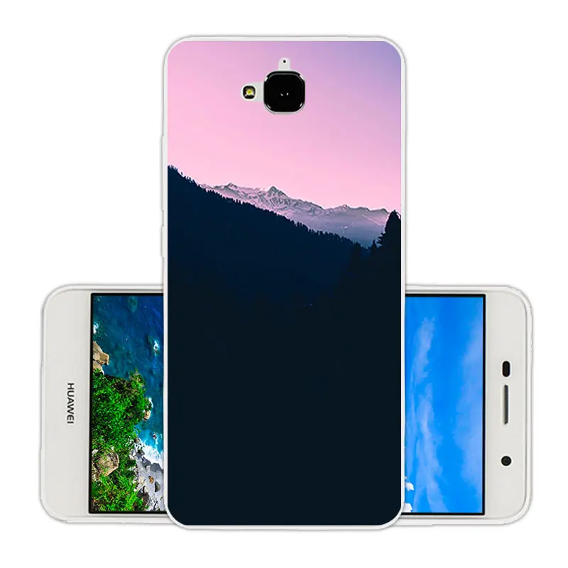 Для Huawei Y6 Pro/Honor Play 5X/Enjoy 5/Holly 2 Plus прозрачные силиконовые чехлы для телефонов Honor 4C pro
