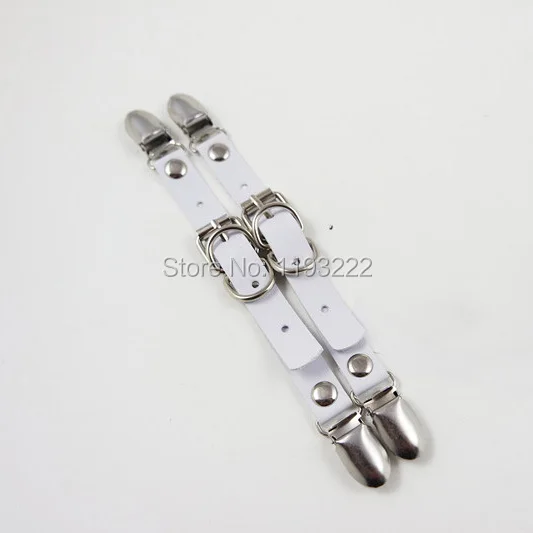 Кавайные кожаные подвязки ручной работы металлическая пряжка подвязка для пояса