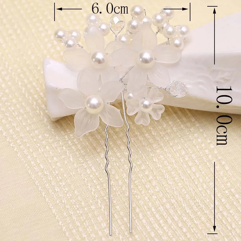 Трендовые свадебные аксессуары для волос Свадебная палочка для волос заколка для волос с кристаллами головной убор плетение жемчужная заколка для волос для невесты аксессуары для волос