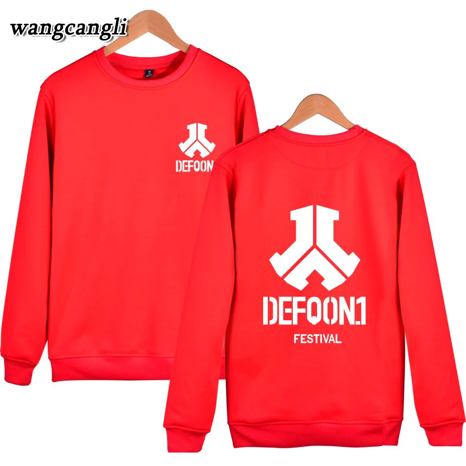 Defqon 1 рок группа хип хоп мужские толстовки свитшоты осень зима пуловер флисовая