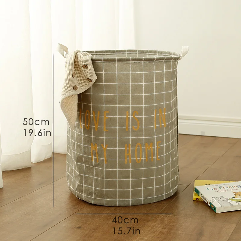 Grid-Grey Tyvek корзина для белья полотняная игрушка коробка для хранения с гибким шпоном коричневая бумажная сумка burlywood грязная одежда Органайзер корзина - Цвет: Grid-Grey