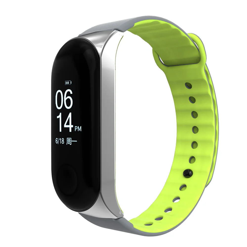 Браслет Для Xiaomi Band 3 и 4 браслет на запястье Сменные аксессуары для Xiomi Xaiomi Xiami xaomi Mi