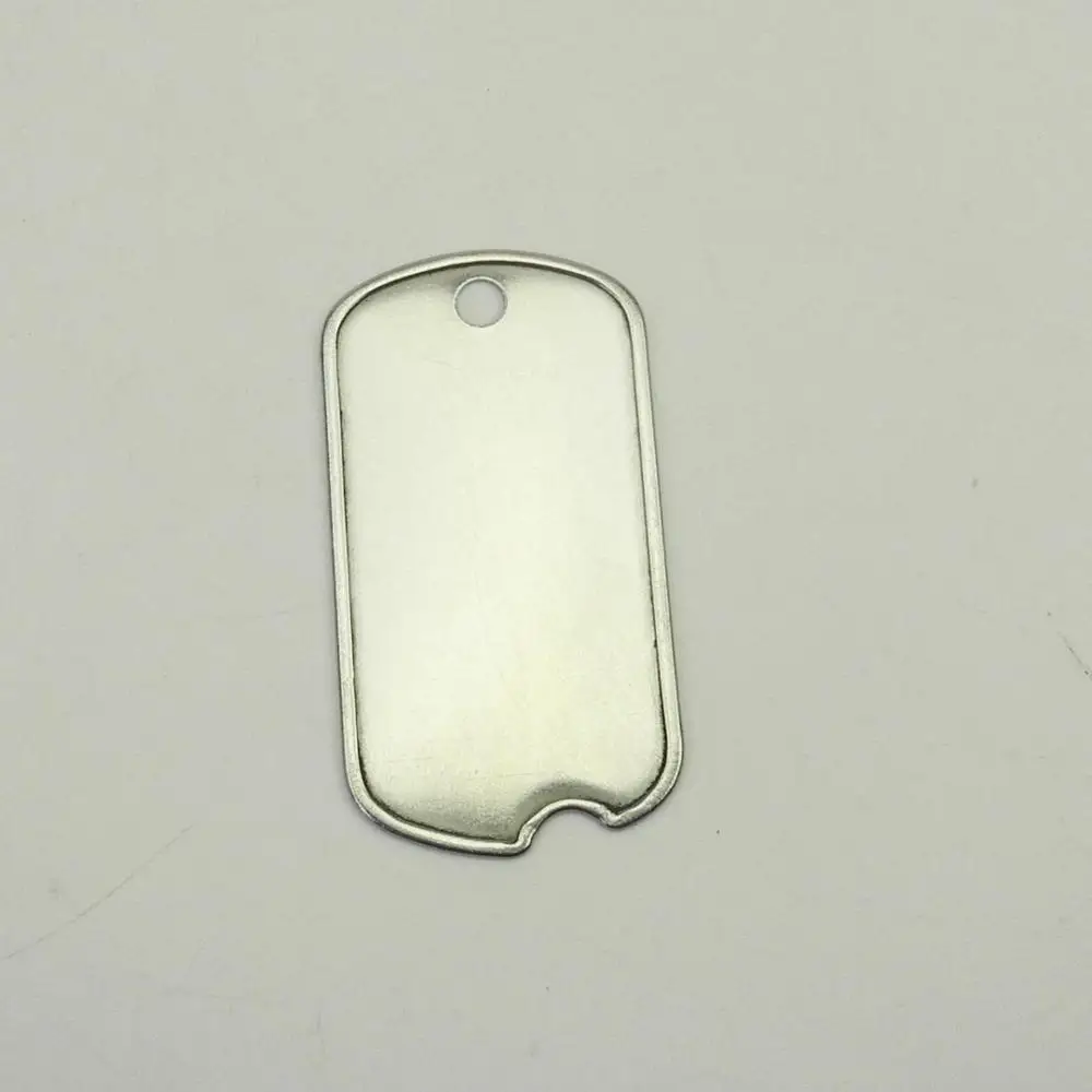 Мужские бирки для собак армейские собак/бирки из нержавеющей стали свернутые