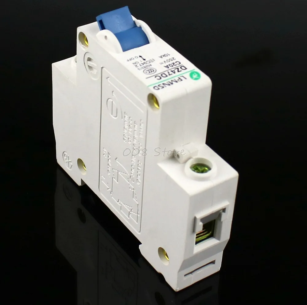 DZ47 DC 1P 20 A 250V Solar energy Air breaker MCB Electric swich Antiflame | Обустройство дома