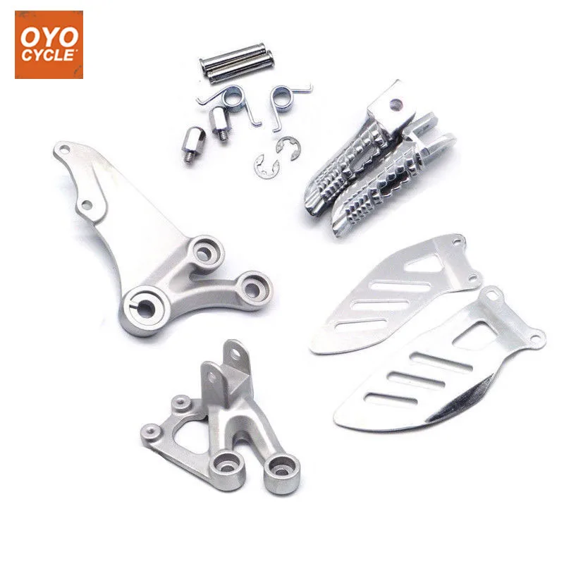 Подножки для переднего водителя для Suzuki GSXR750 2006 2007 2008 2009 2010 Кронштейн Подножки GSXR 750 подставки для ног