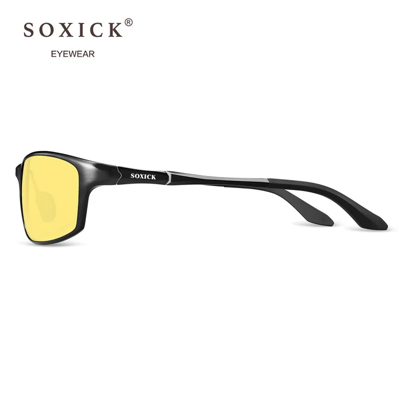 Soxick, очки ночного видения, поляризационные, женские, солнцезащитные очки, модные, унисекс, защита от солнца, УФ-защита, классические, антибликовые, для вождения автомобиля