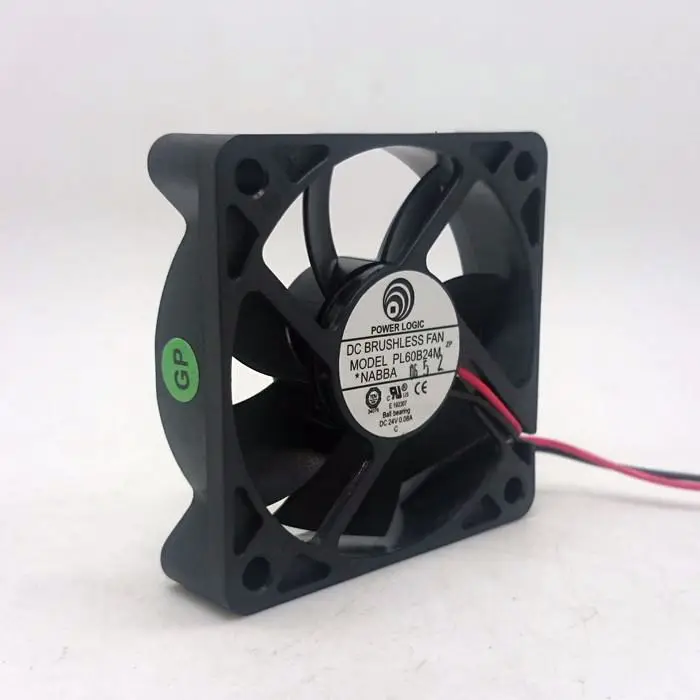Новый POWER LOGIC 6015 PL60B24M 24V 0.08A Частотный двойной шарикоподшипник Вентилятор