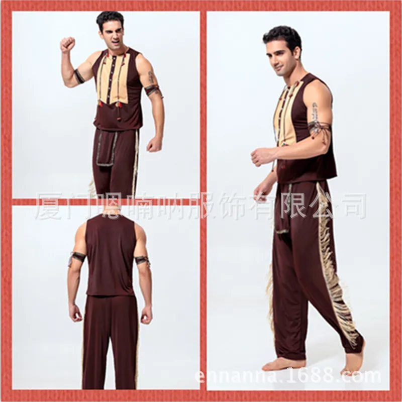 Мужской костюм для косплея на Хэллоуин индийский солдата ролевых игр |