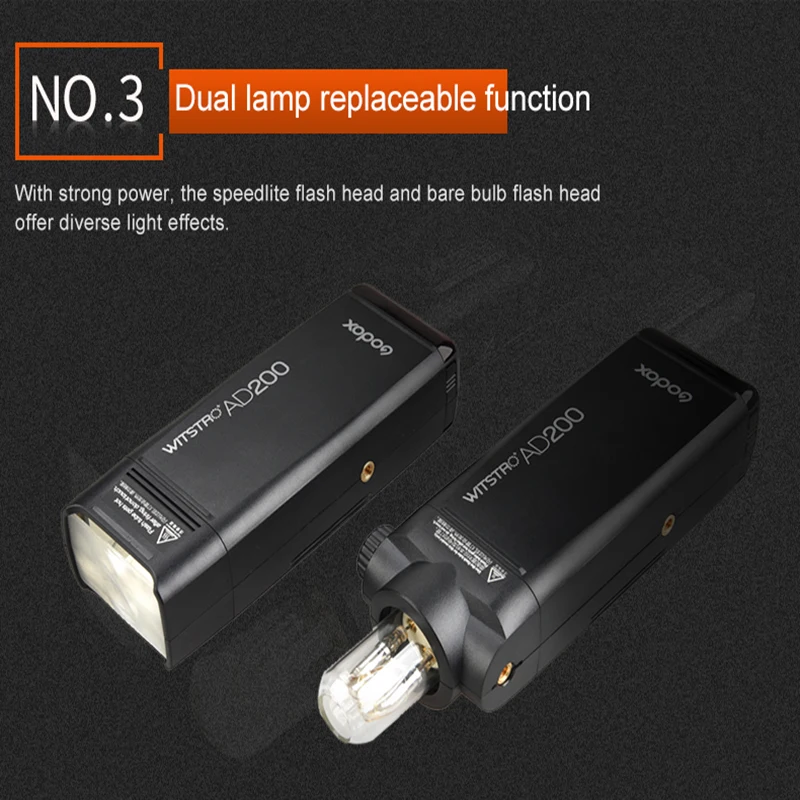 Godox AD200 флэш светильник светодиодный свет Стандартный комплект + X1T C x1t s n камеры