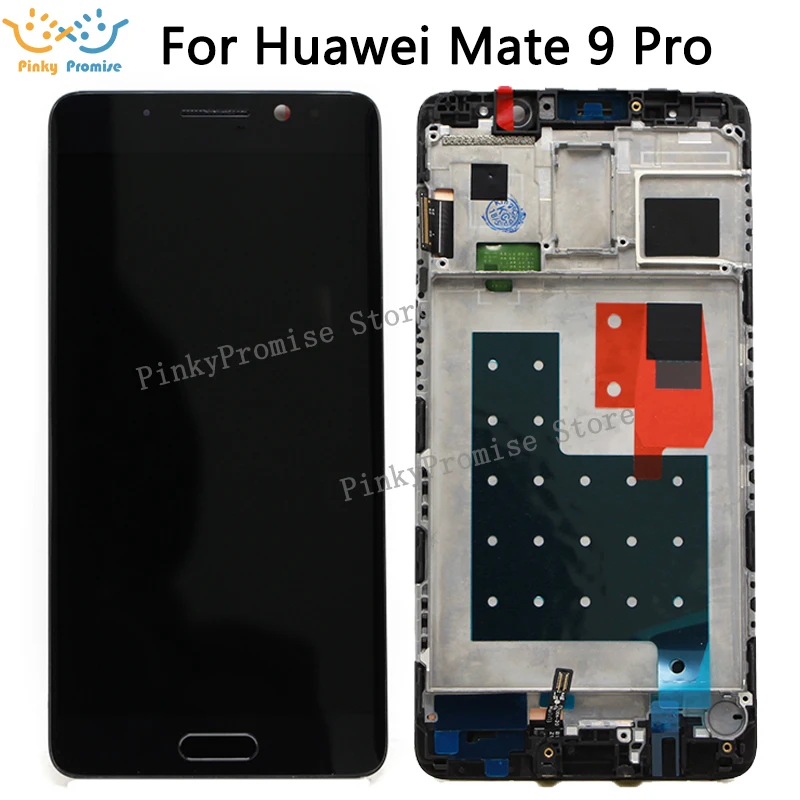 ЖК дисплей для 5 &quotFHD Huawei Mate 9 Pro сенсорный экран дигитайзер с рамкой Замена