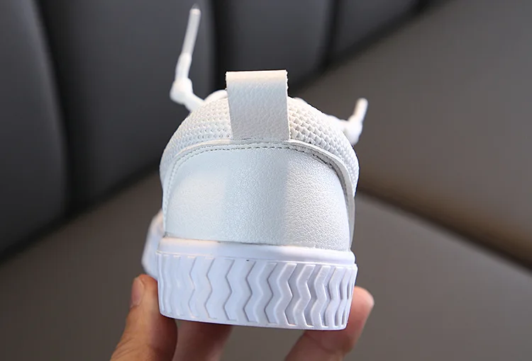 Children Shoes Little Girls Casual Shoes White Spring New Fashion Boys Shoes Kids Shoes for Girl Toddler Sneakers C07014