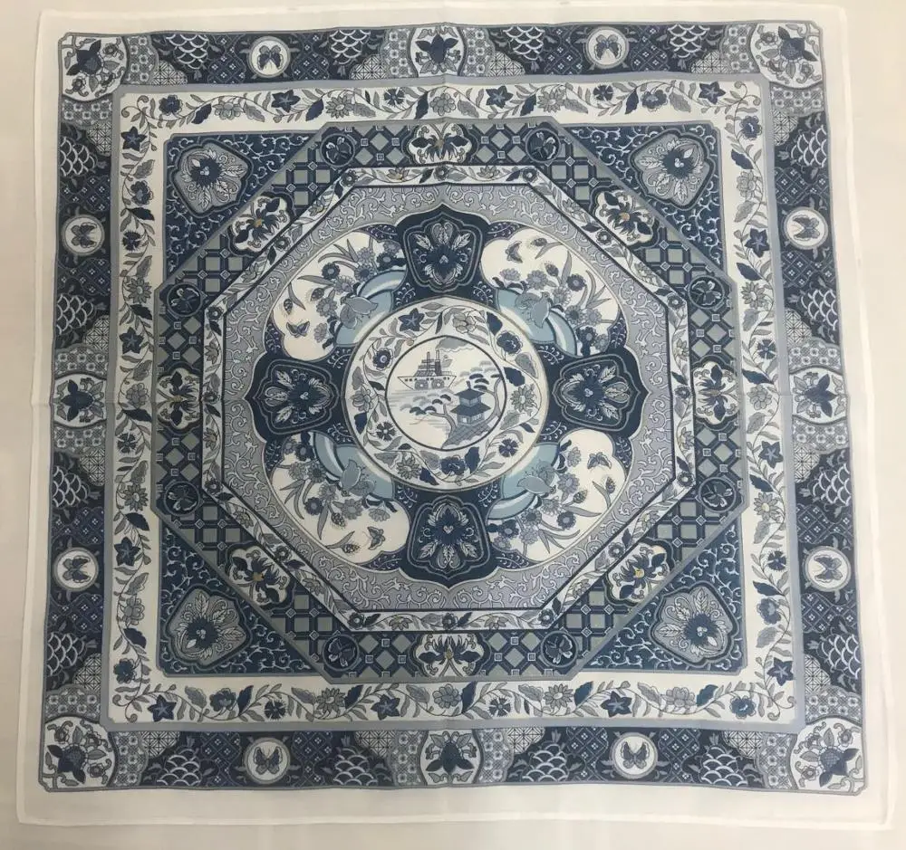 Распродажа винтажные женские шарфы из чистого хлопка в азиатском японском стиле