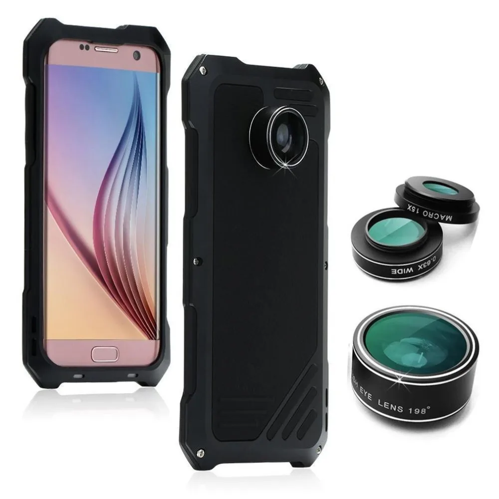 Чехол для телефона samsung S7 S8 S8plus s9 s9plus с объективом камеры мобильного телефона водонепроницаемый чехол для телефона чехол для samsung противоударный